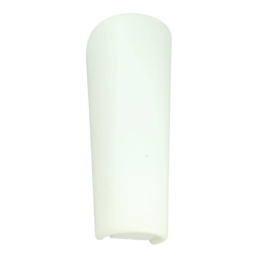 Wall lamp Magna, white opaline glass, metal, by W. Wagenfeld, Peill & Putzler, Germany, 1960s.