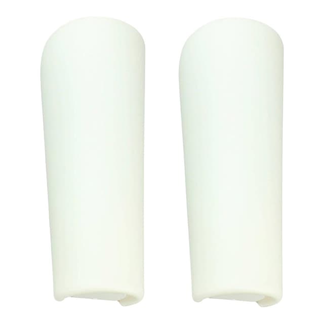 Pair of wall lamps Magna, white opaline glass, metal, by W. Wagenfeld, Peill & Putzler, Germany, 1960s. - DIMENSION