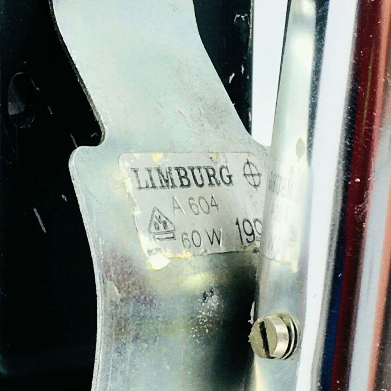 Para kinkietów Bubble, szkło transparentne, chrom, proj. H. Tynell, Limburg, Niemcy, lata 60. - 294448