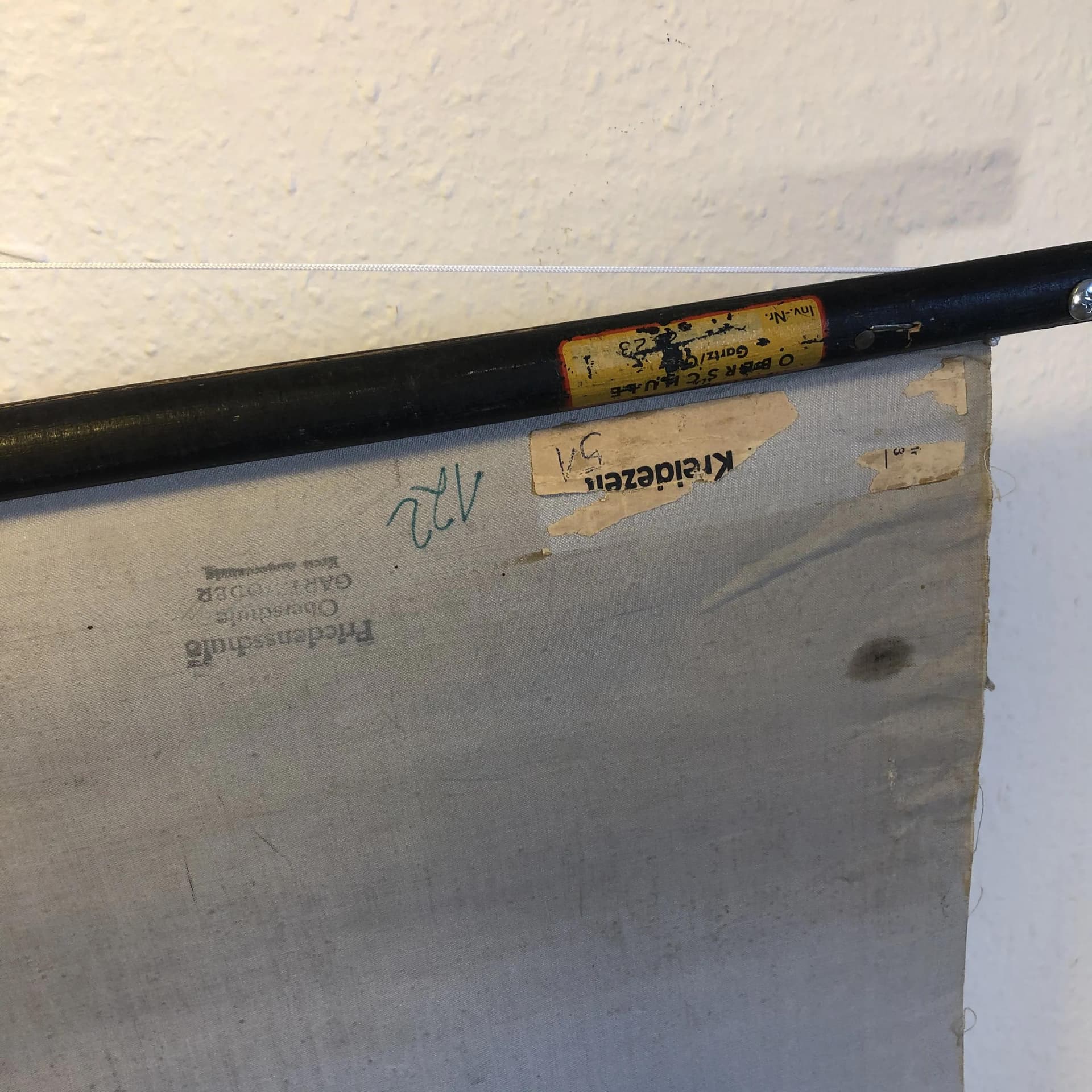 Tablica edukacyjna Okres Kreda, multikolor, papier, aut. H. Dost, Niemcy, lata 70. - 21827