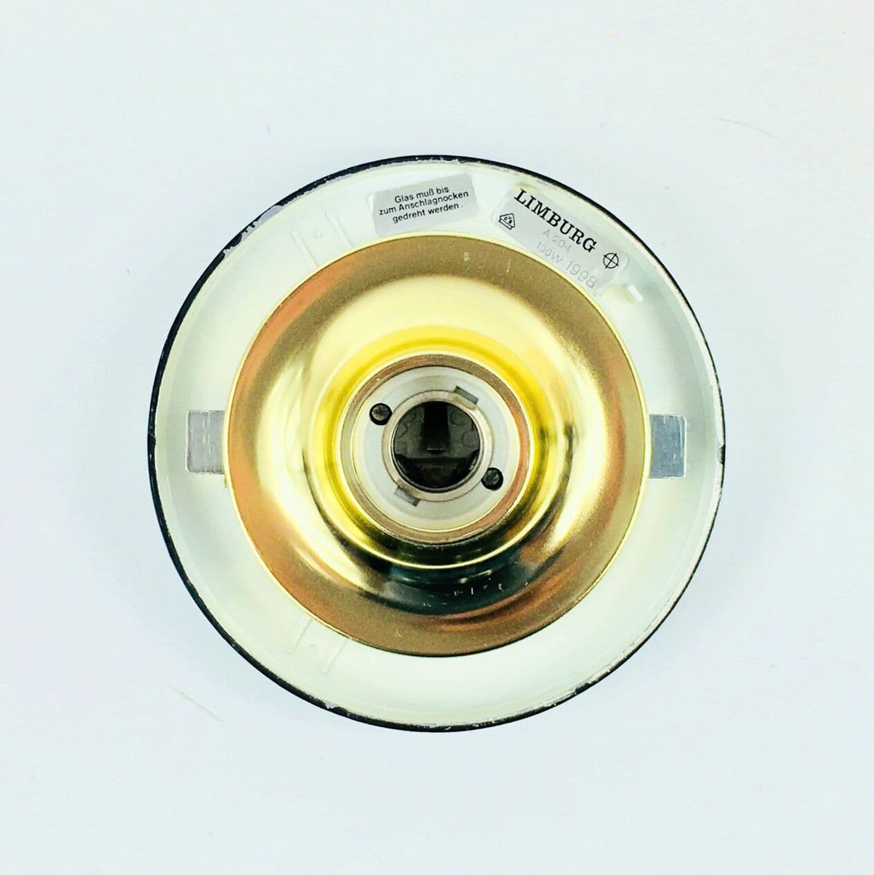 Lampa sufitowa Bubble, złoty, szkło kryształowe, proj. H. Tynell, Limburg, Niemcy, lata 60. - 294554