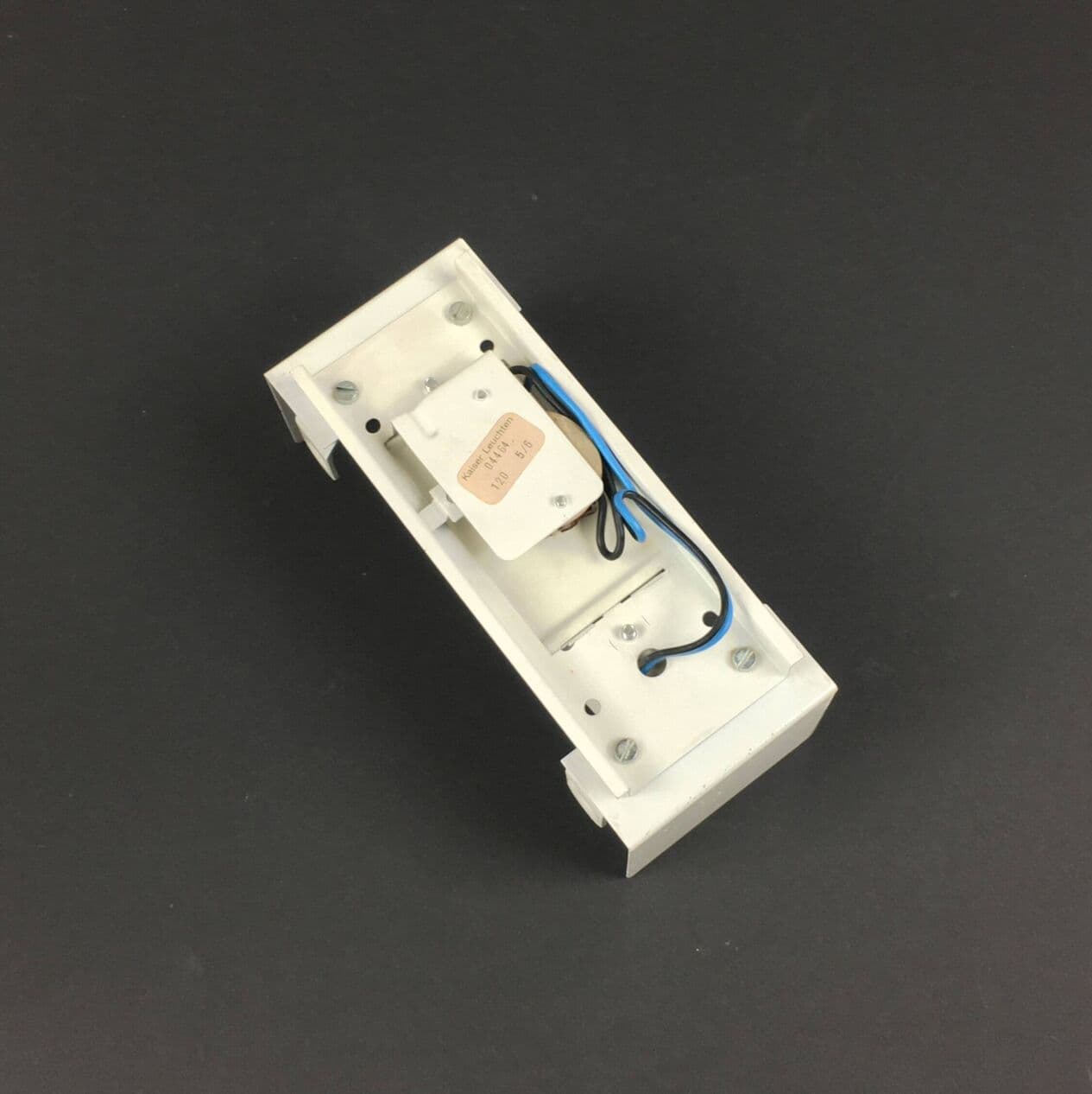 Kinkiet Ice Glass, szkło transparentne, Kaiser Leuchten, Niemcy, lata 60. - 294877