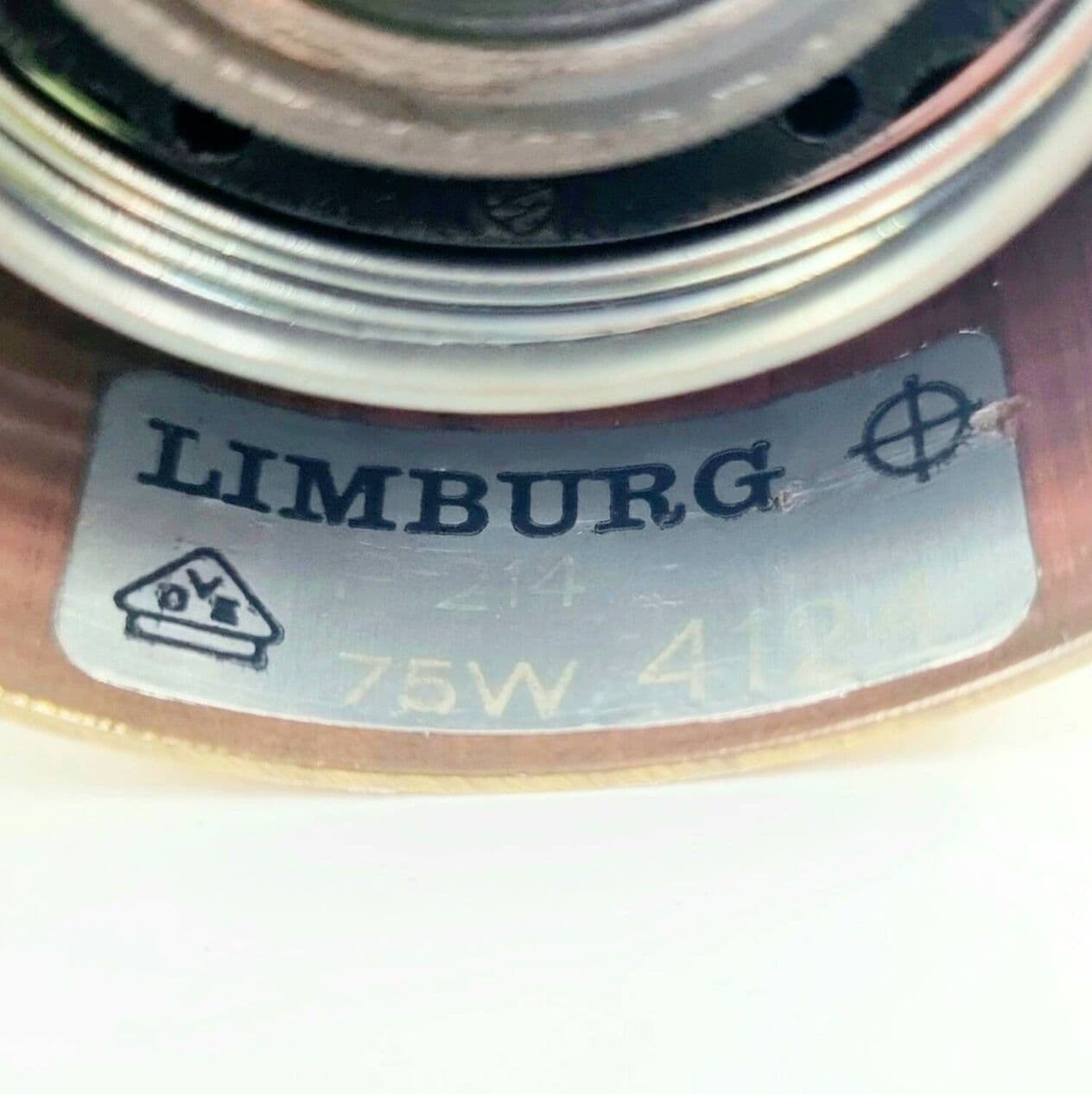 Lampa sufitowa Bubble, szkło transparentne, mosiądz złoty, proj. H. Tynell, Limburg, Niemcy, lata 60. - 294757