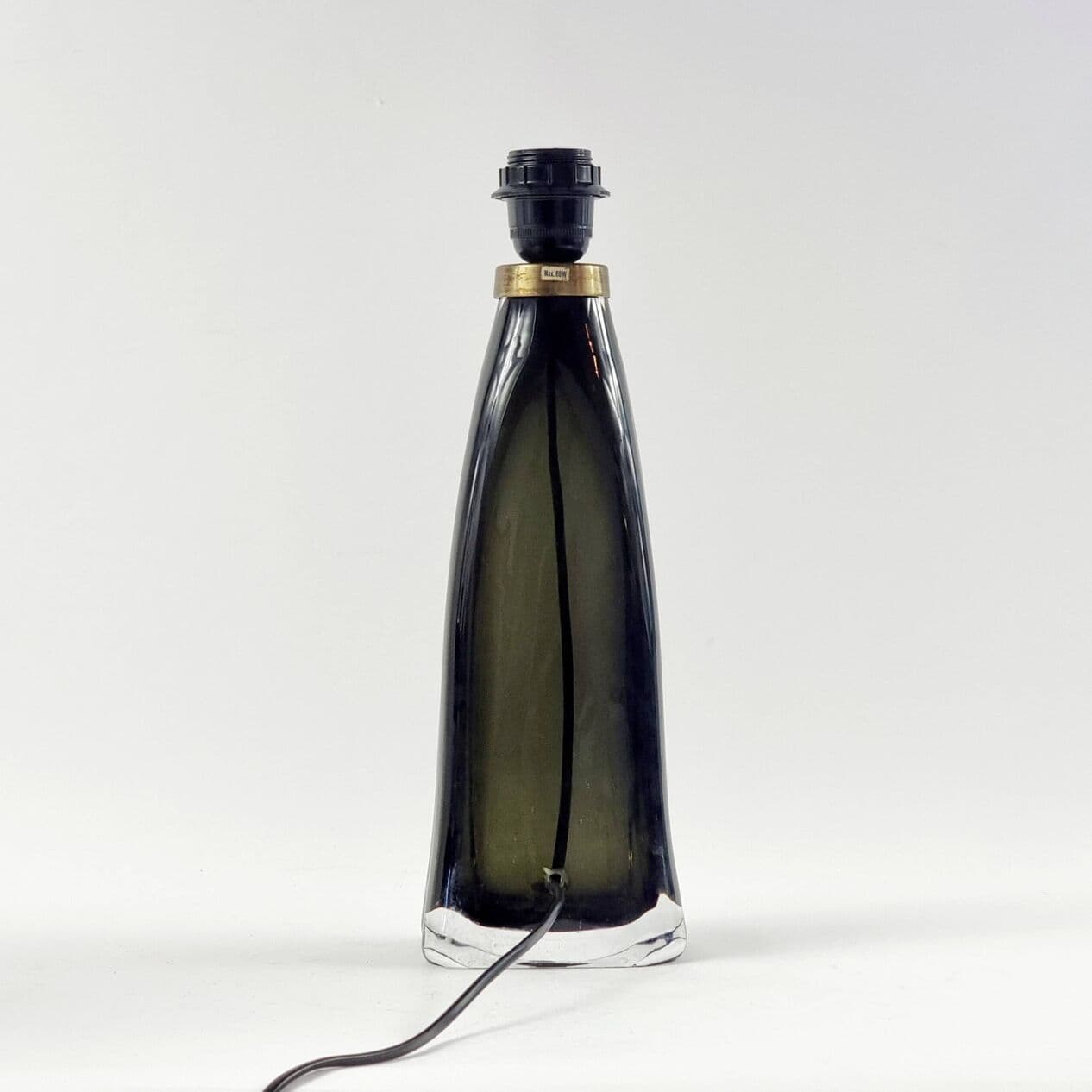 Lampa stołowa, szkło, proj. C. Fagerlund dla Orrefors, Szwecja, lata 60. - 294896