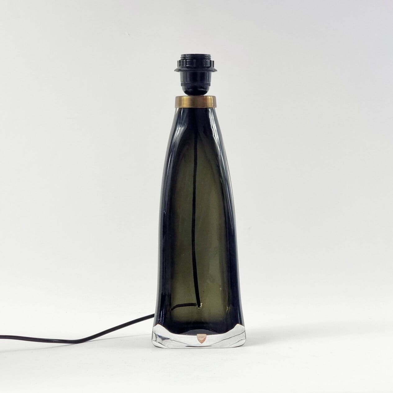 Lampa stołowa, szkło, proj. C. Fagerlund dla Orrefors, Szwecja, lata 60. - 294894