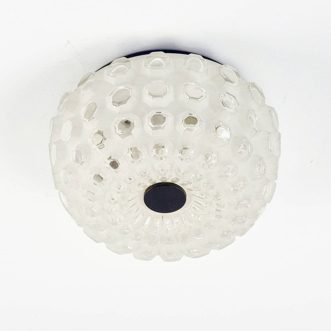 Plafon Bubble, szkło transparentne, Niemcy, lata 60. - 294944
