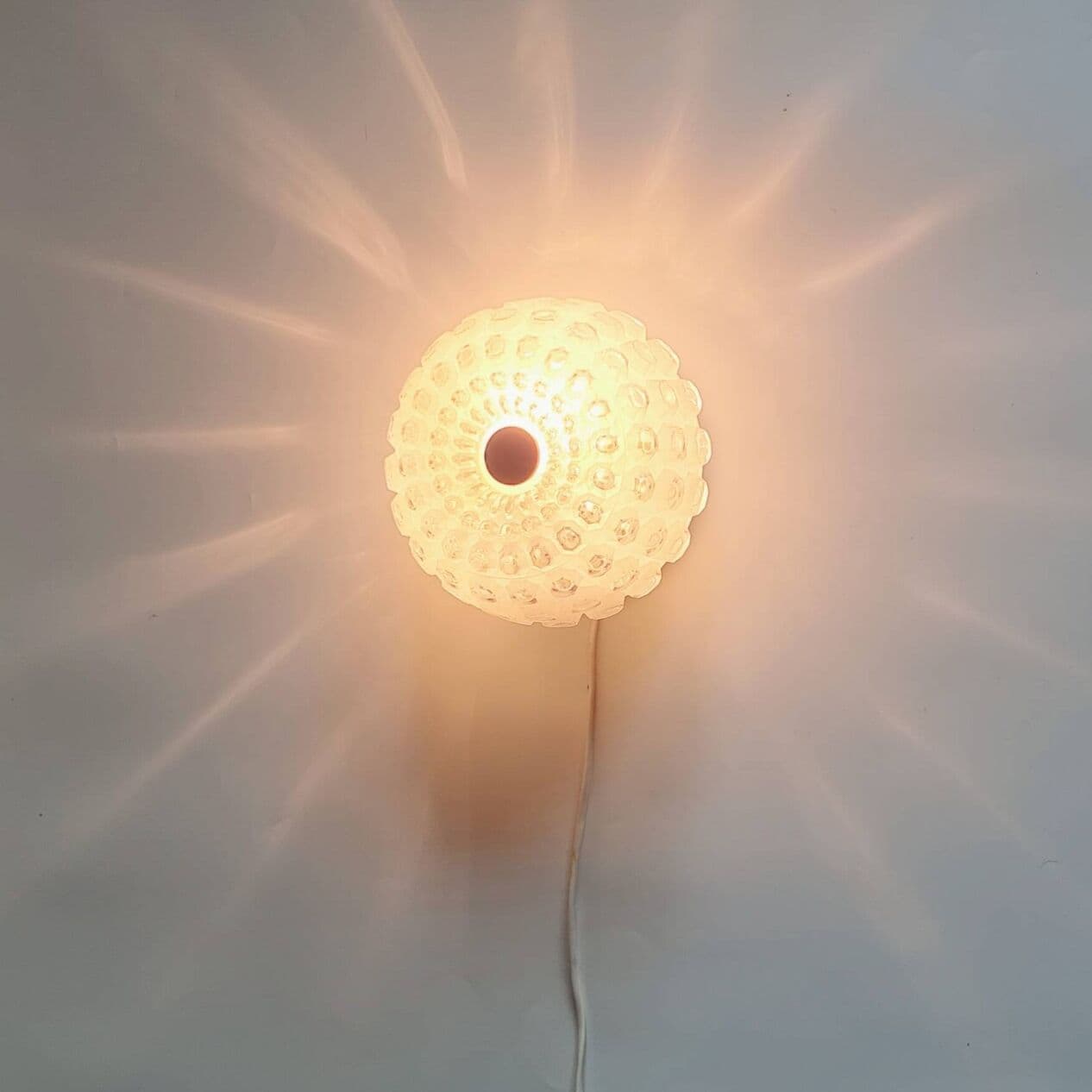 Plafon Bubble, szkło transparentne, Niemcy, lata 60. - 294951