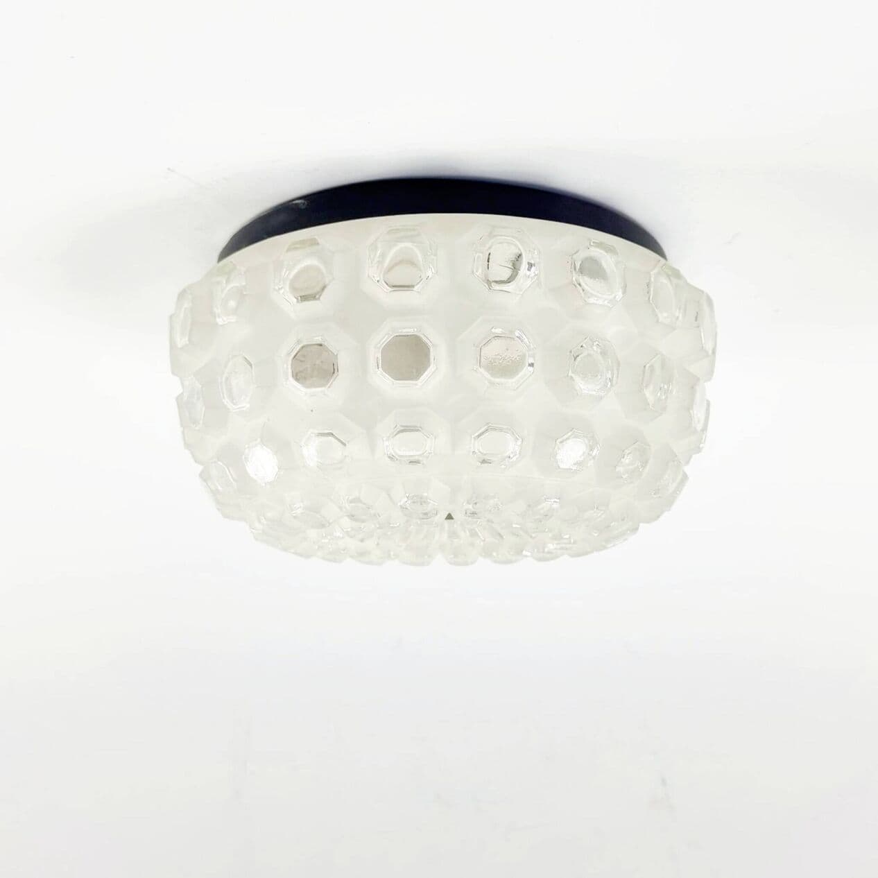 Plafon Bubble, szkło transparentne, Niemcy, lata 60. - 294946