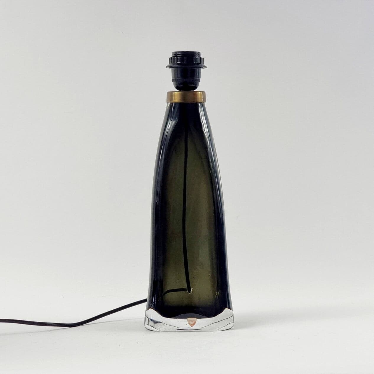 Para lamp stołowych model RD 1323, szkło, mosiądz, proj. C. Fagerlund dla Orrefors, Szwecja, lata 60. - 294975