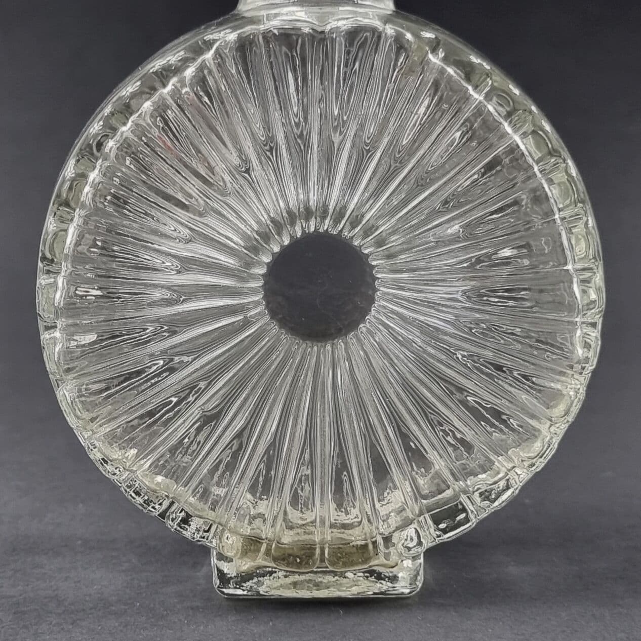Vase Aurinkopullo, transparent glass crystal, by H. Tynell, Finland, 1960s - 295009