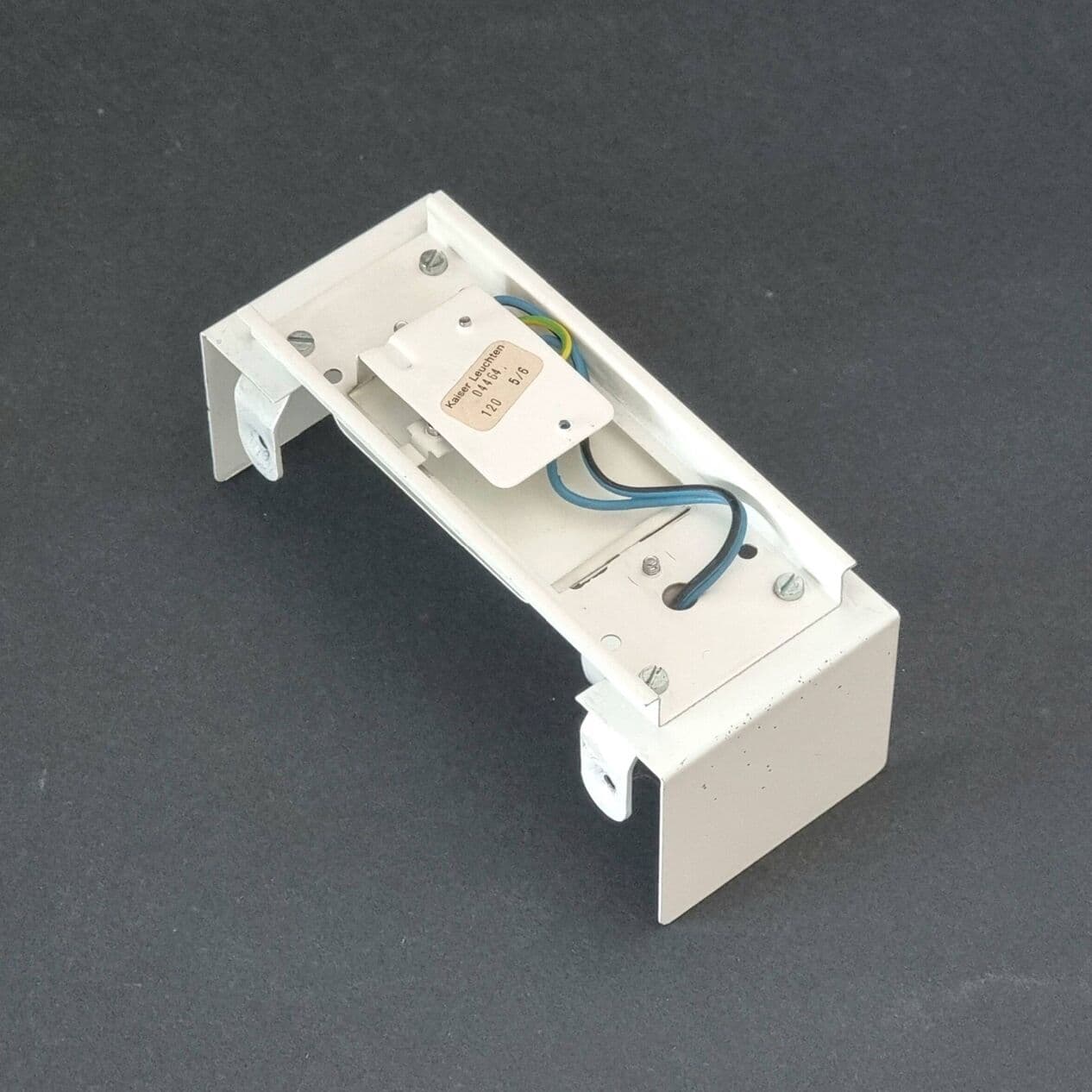 Zestaw trzech kinkietów Murano Ice, szkło transparentne, Kaiser Leuchten, Niemcy, lata 60. - 297072