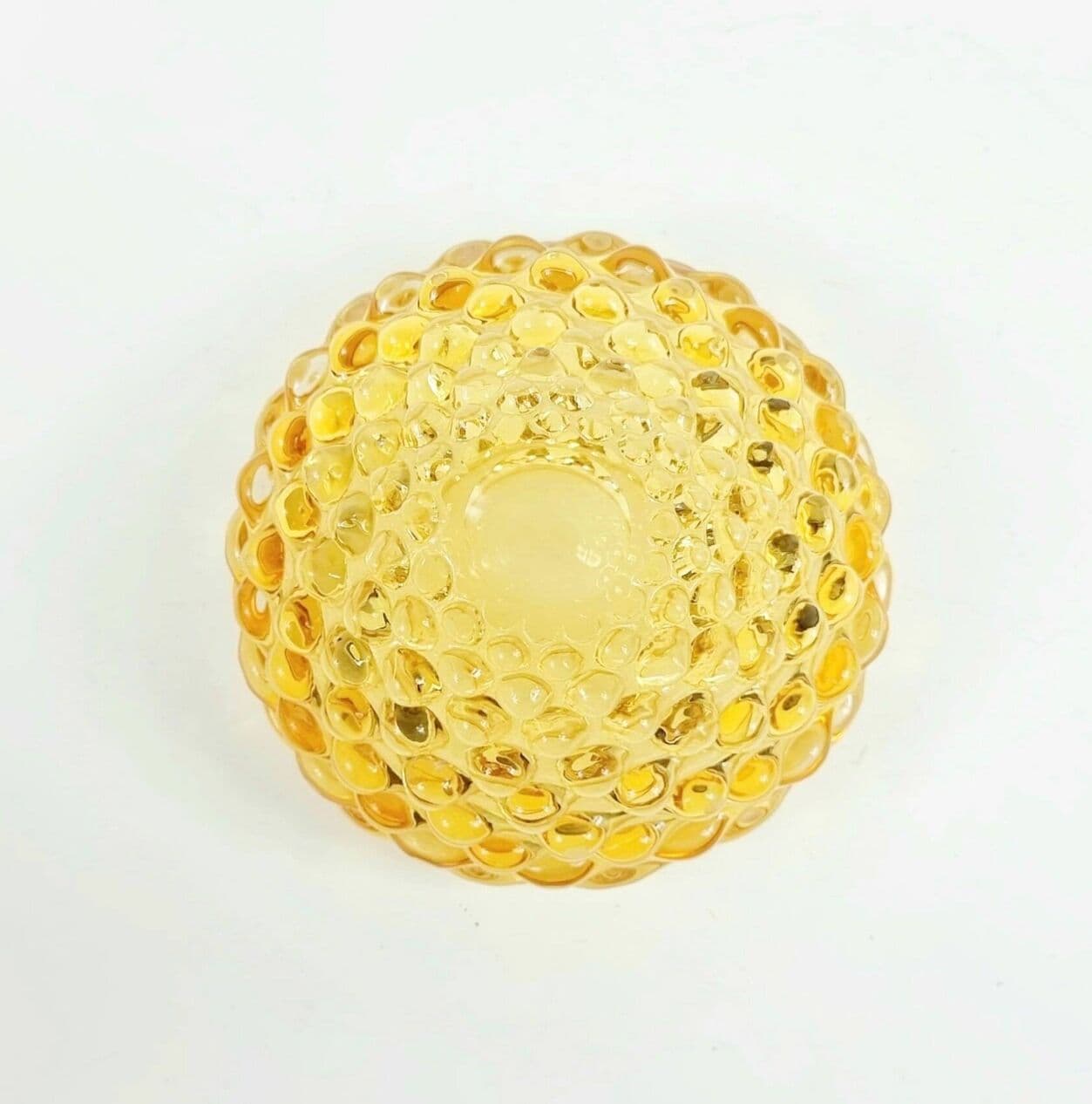 Bowl Lenti, gold transparent, glass crystal, Italy, 1940s. - 296944