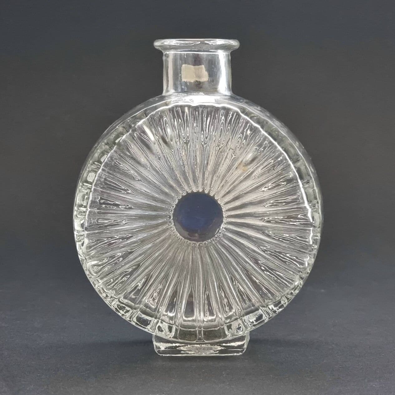 Vase Aurinkopullo, transparent glass, by H. Tynell, Finland, 1960s. - 296923