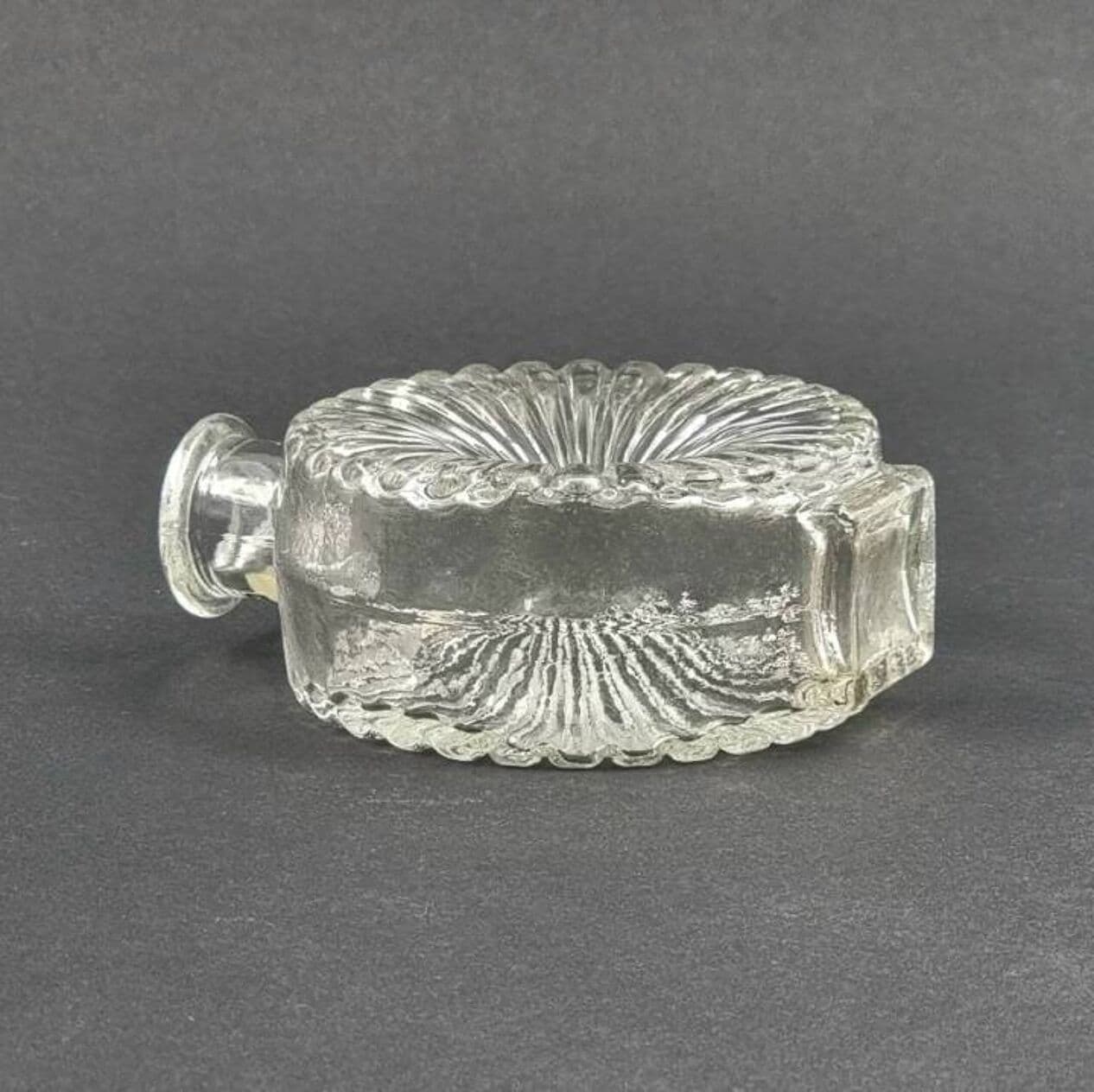Vase Aurinkopullo, transparent glass, by H. Tynell, Finland, 1960s. - 296927