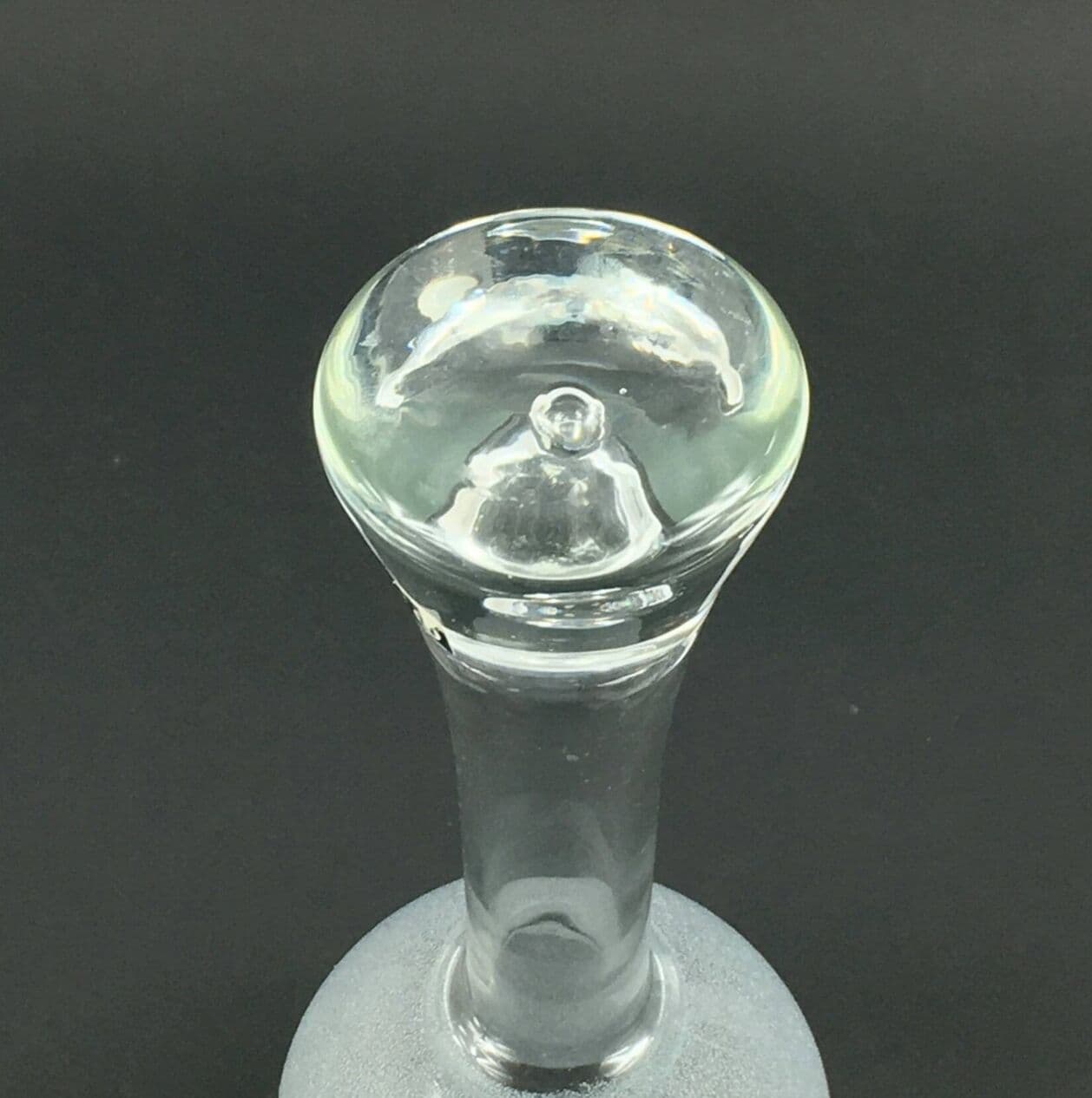 Wazon Space Age, szkło transparentny niebieski, Szwecja, lata 70. - 296834