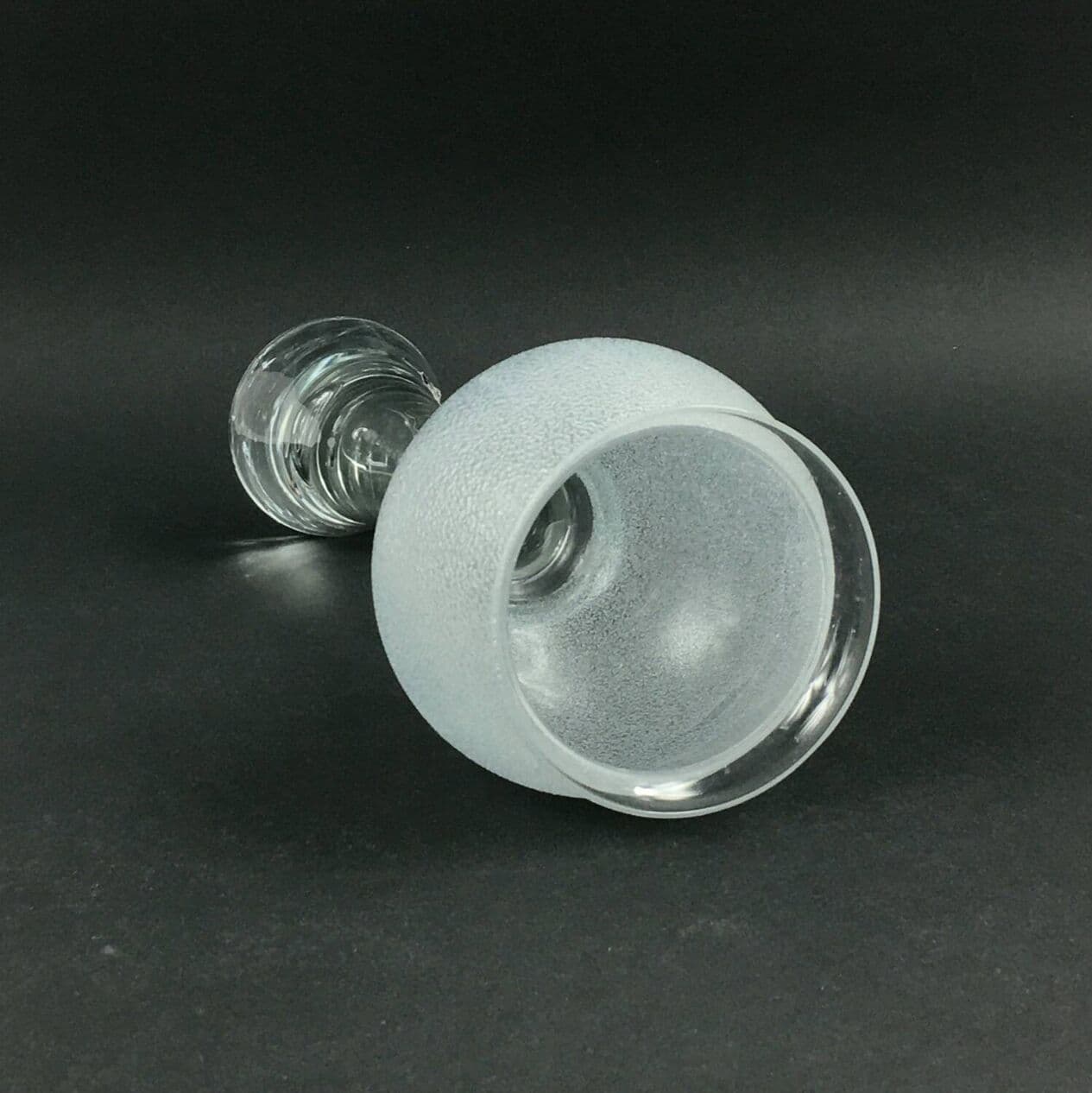 Wazon Space Age, szkło transparentny niebieski, Szwecja, lata 70. - 296833