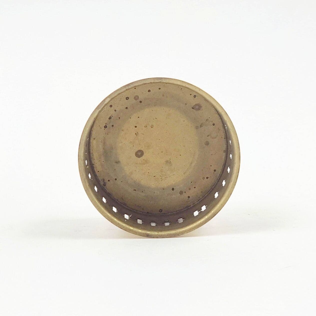 Świecznik, szkło fioletowe, mosiądz, proj. H.-A. Jakobsson, Szwecja, lata 60. - 295987