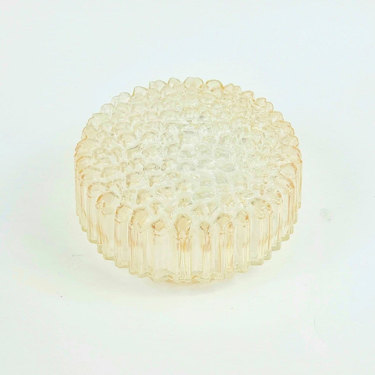 Kinkiet Bubble, szkło złote, proj. H. Tynell, Limburg, Niemcy, lata 70. - 295592