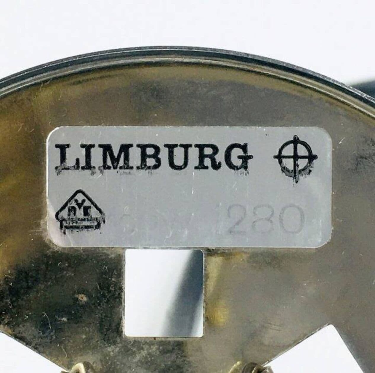 Lampa sufitowa Bubble, szkło transparentne złote, mosiądz złoty, proj. H. Tynell, Limburg, Niemcy, lata 60. - 295456