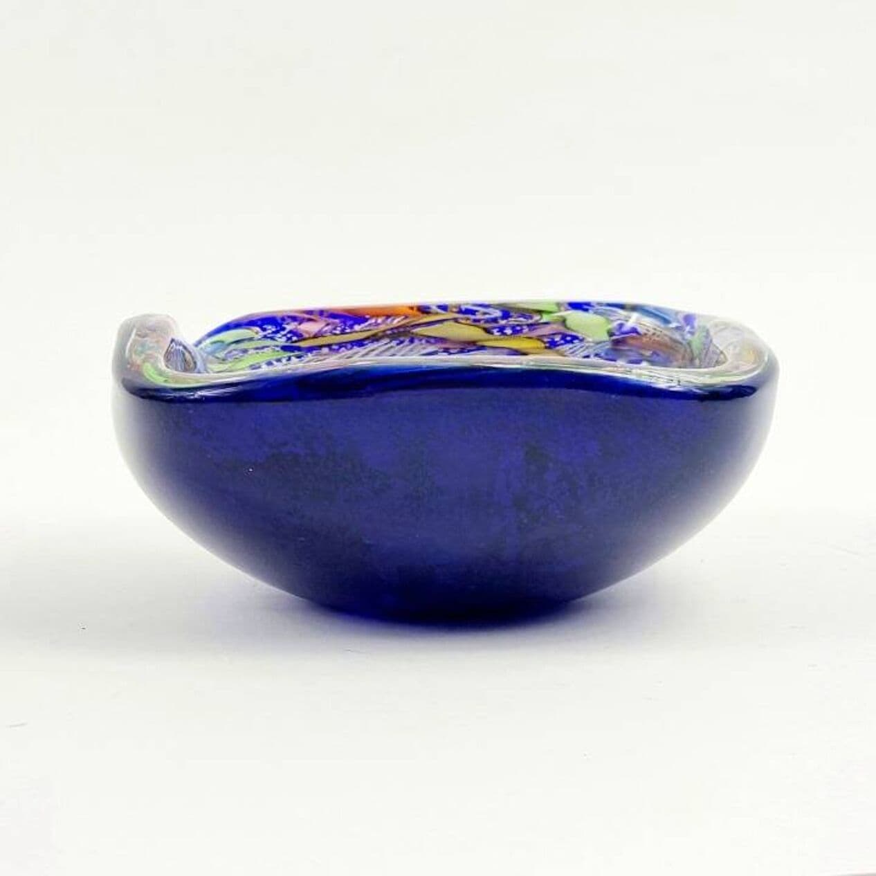 Bowl Tutti Frutti, multicolour glass, by D. Martens, Italy, 1960s. - 295232