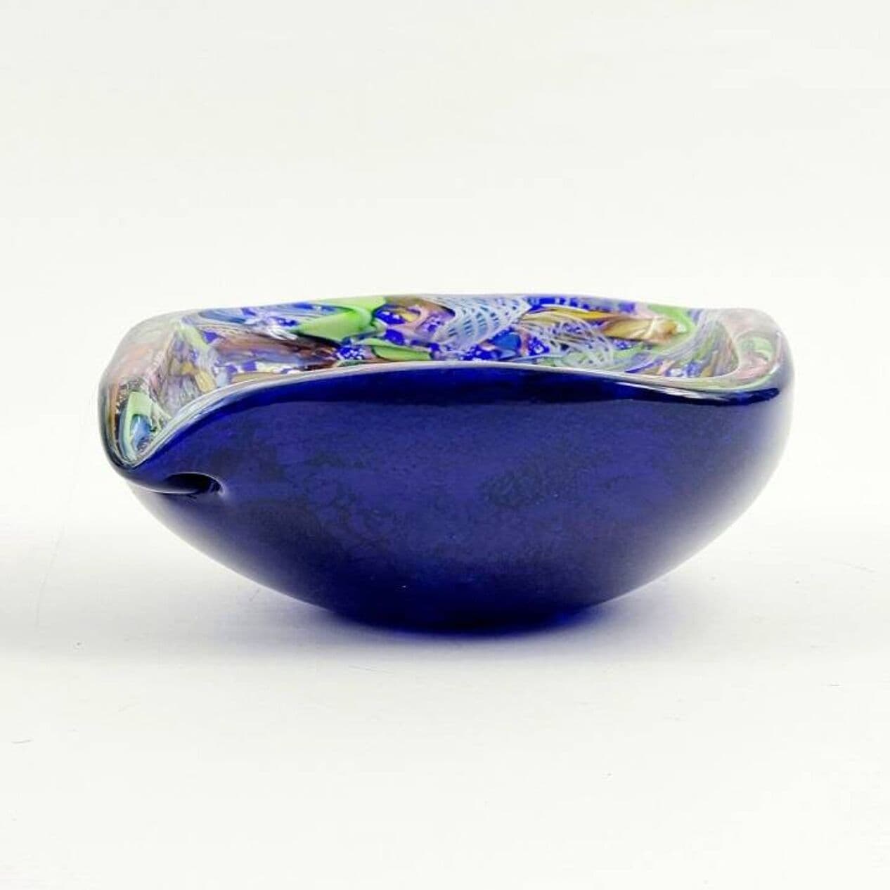 Bowl Tutti Frutti, multicolour glass, by D. Martens, Italy, 1960s. - 295231