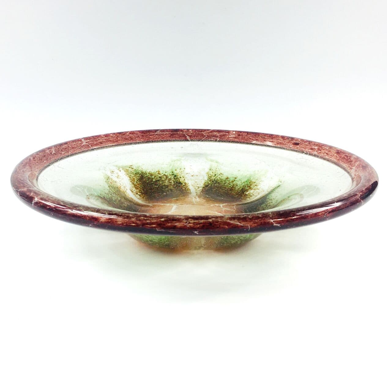 Bowl Ikora, multicolour crystal glass, by K. Wiedmann, WMF, Germany, 1920s/30s. - 295084
