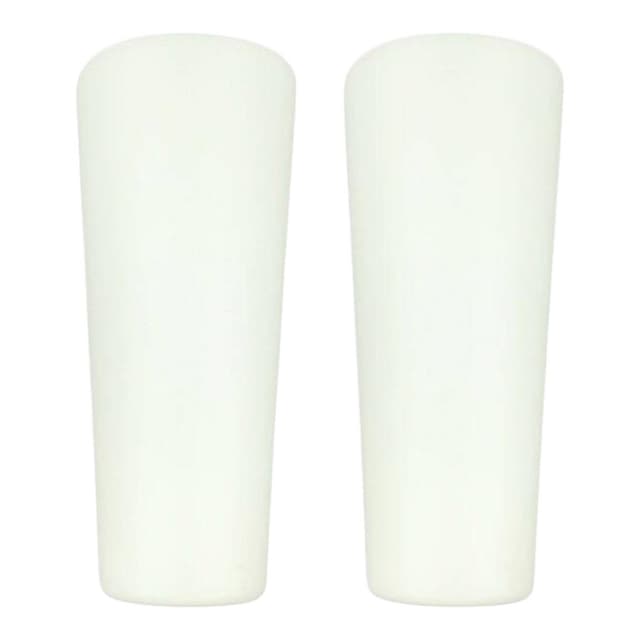 Para kinkietów Magna/2685, szkło opalowe białe, metal, proj. W. Wagenfeld, Peill & Putzler, Niemcy, lata 60. - WYMIARY