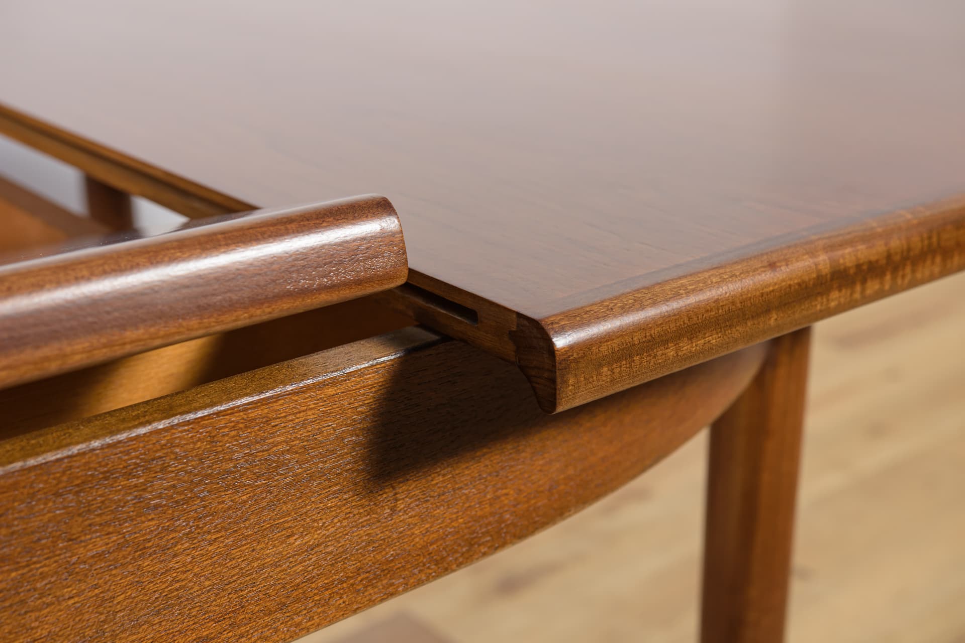 Stół owalny rozkładany, teak brązowy, G-Plan, Wielka Brytania, lata 60. - 297248