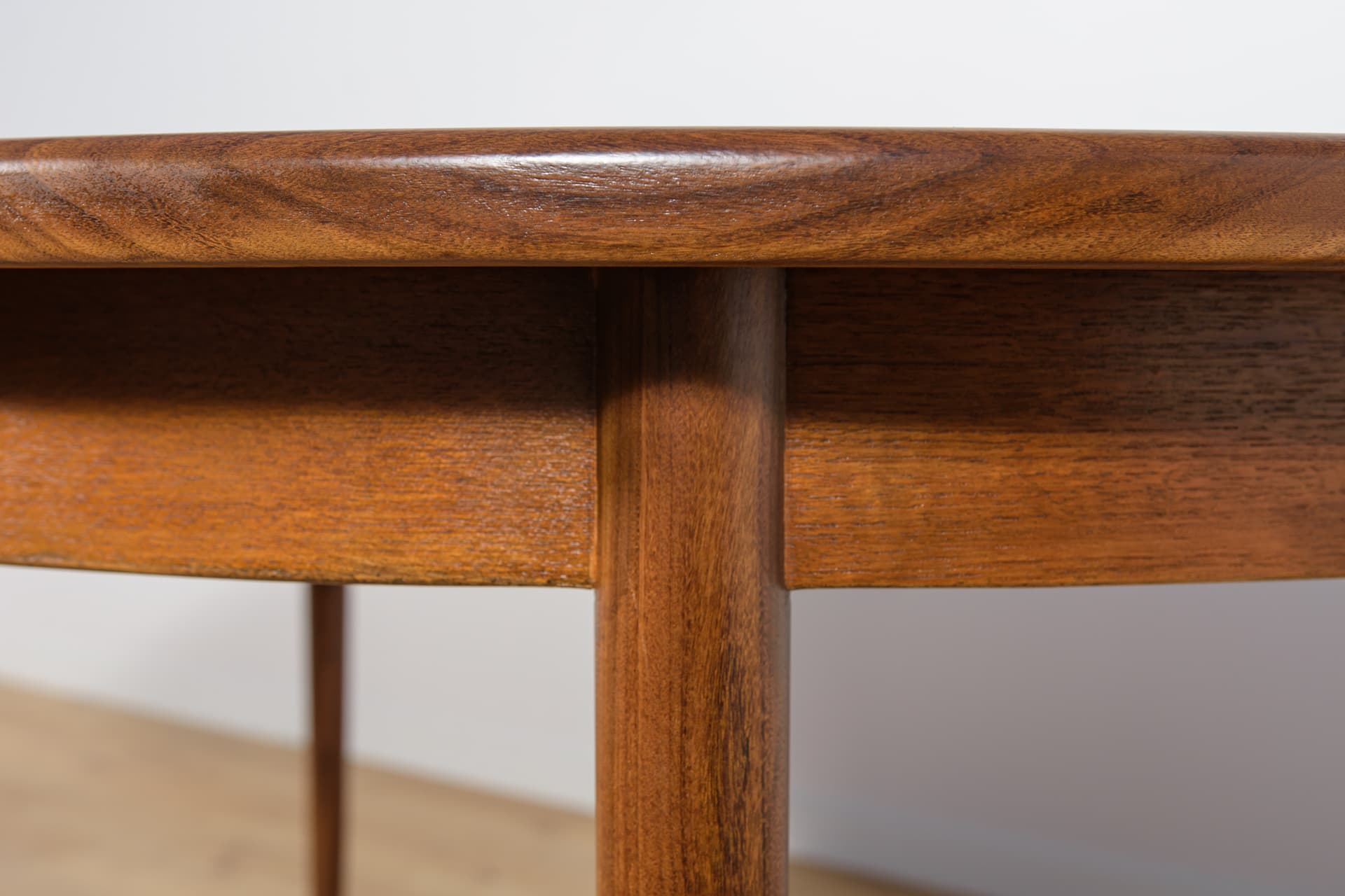 Stół owalny rozkładany, teak brązowy, G-Plan, Wielka Brytania, lata 60. - 297247