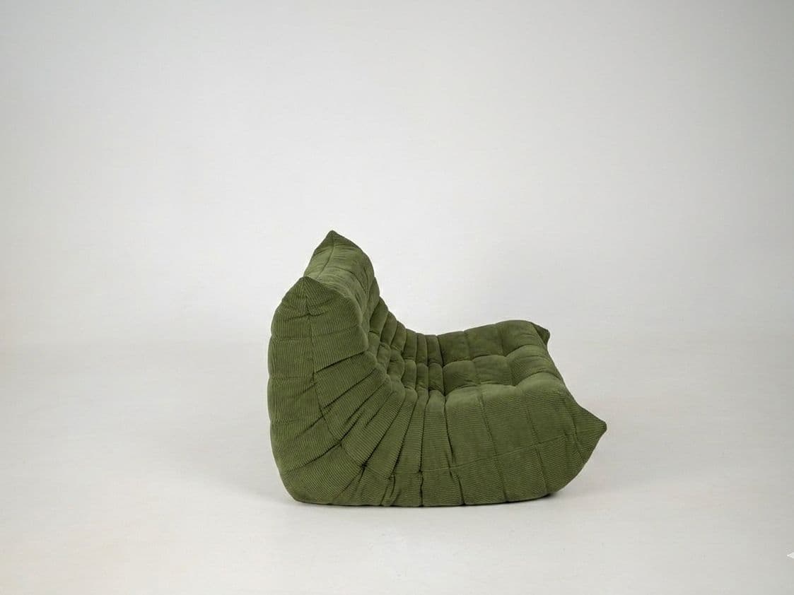 Sofa Togo dwuosobowa, cord loden green - 297382