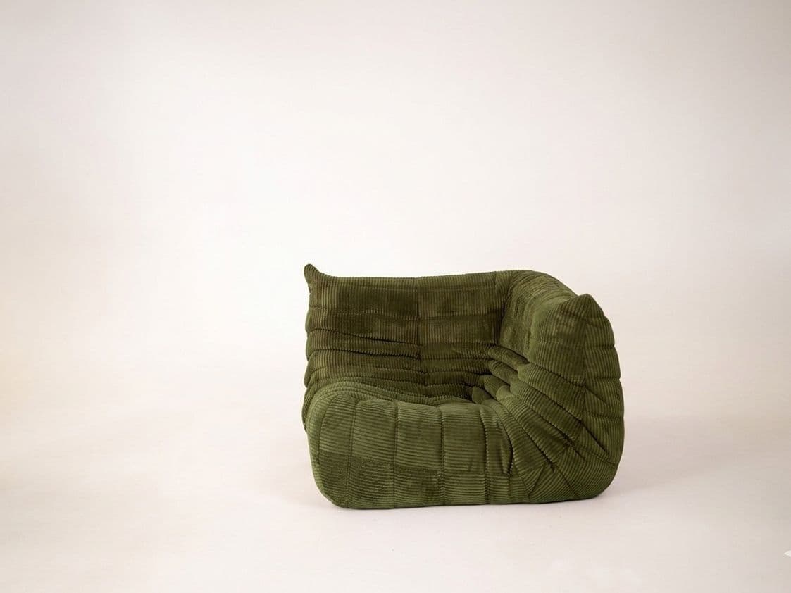 Narożnik Togo, cord loden green - 297453