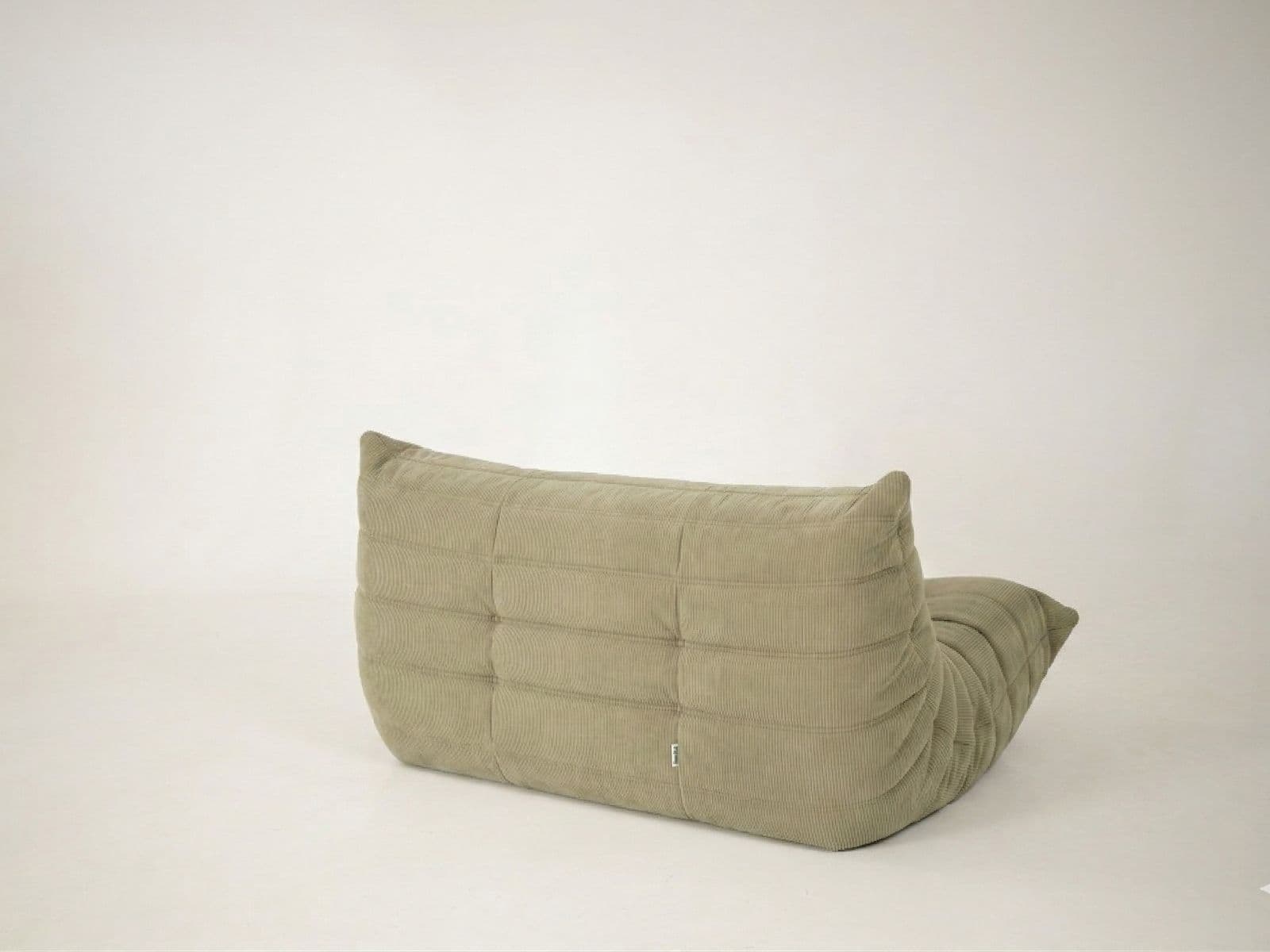 Sofa Togo dwuosobowa, cord sage green - 297585