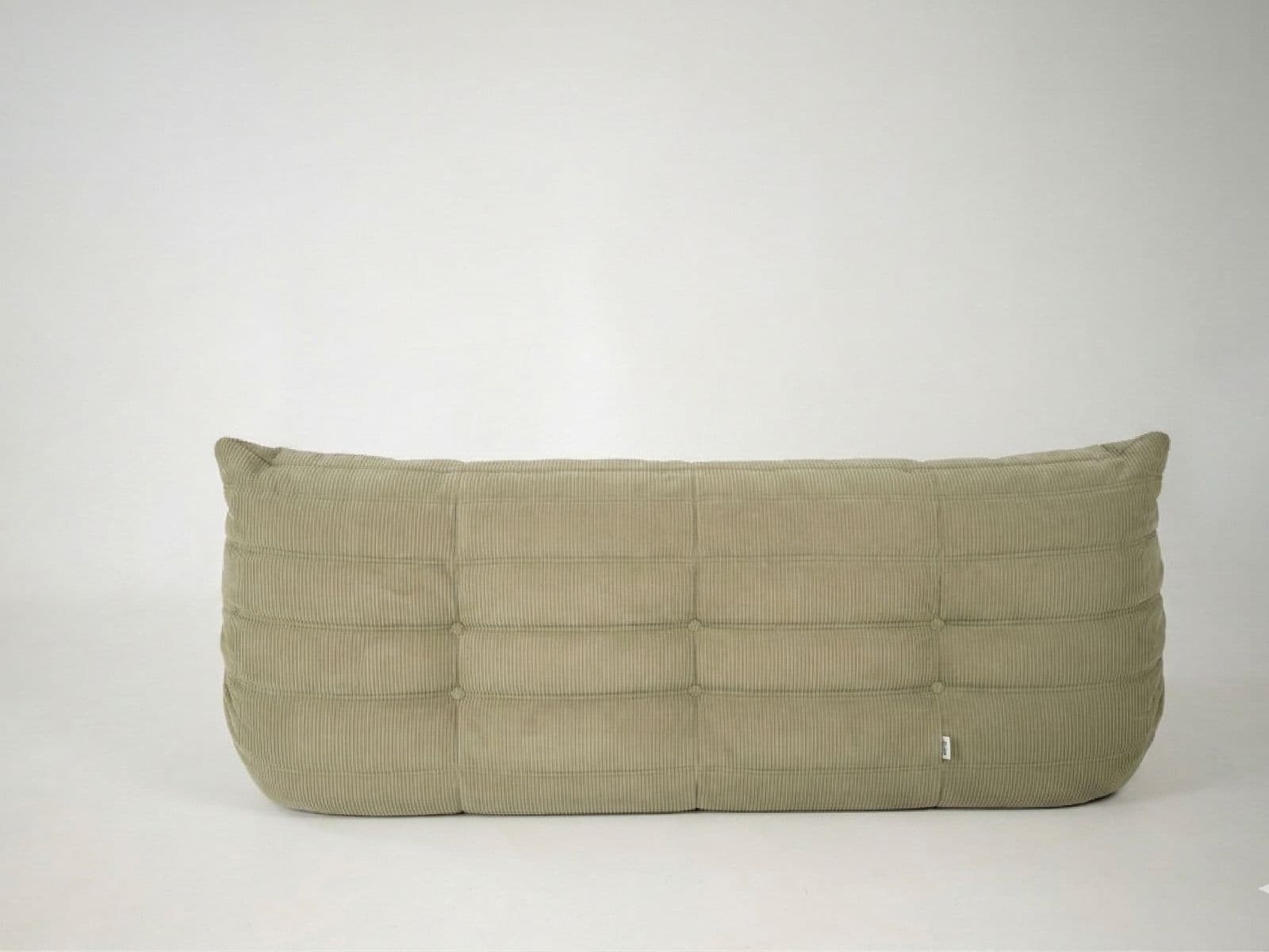 Sofa Togo trzyosobowa, cord sage green - 297603