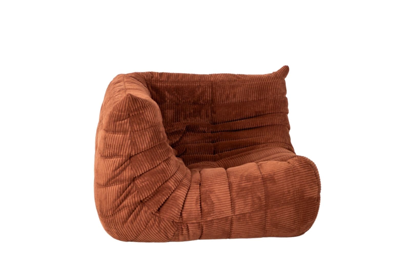 Narożnik Togo, cord umber