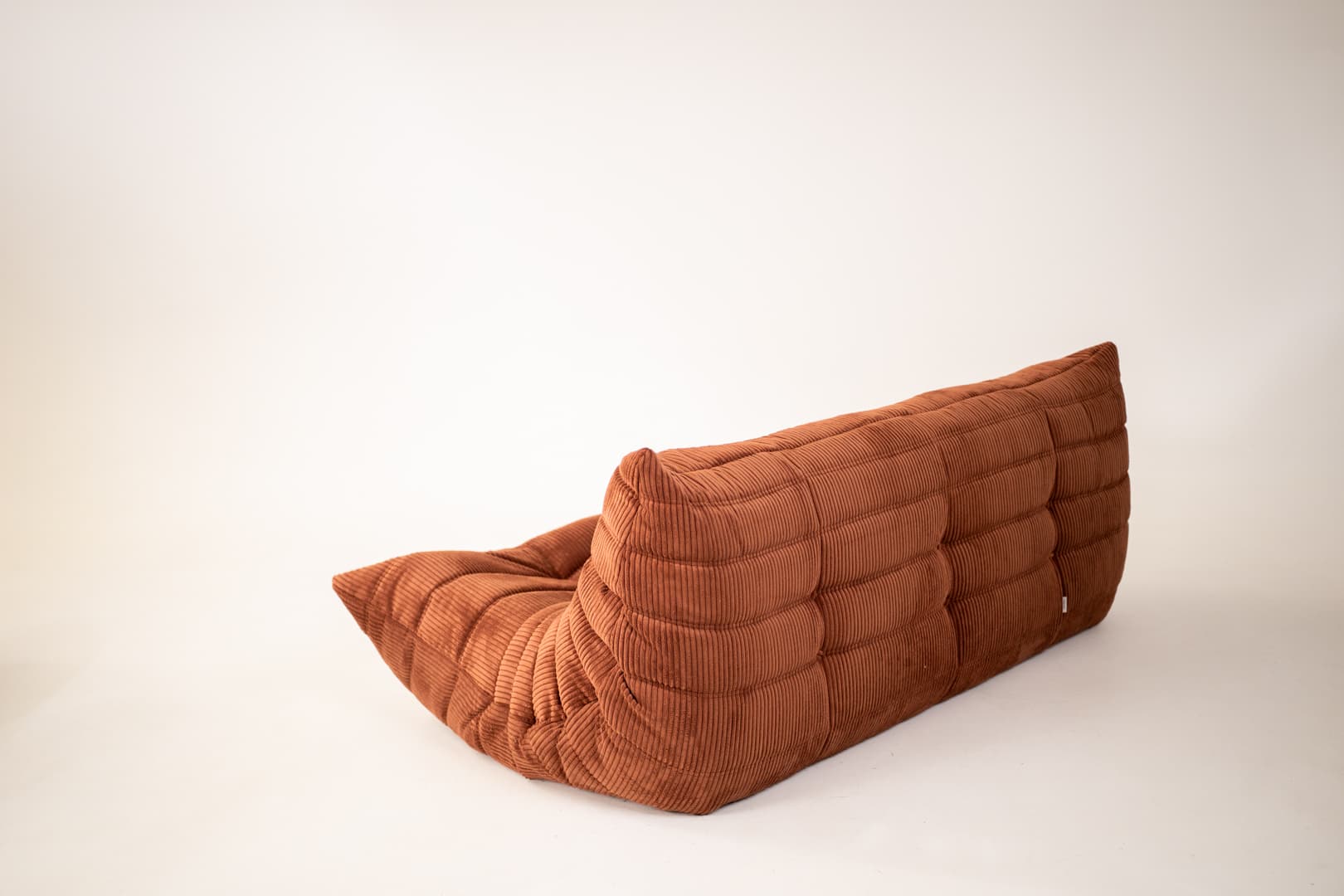 Sofa Togo trzyosobowa, cord umber - 297694