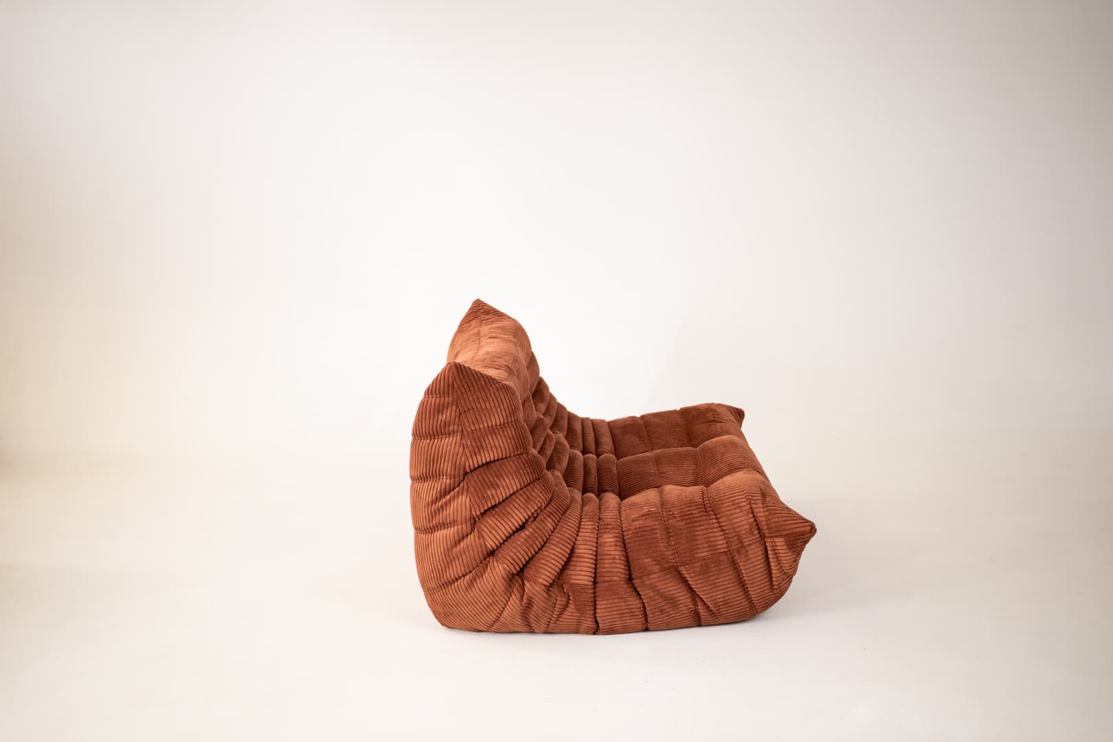 Sofa Togo dwuosobowa, cord umber - 297716