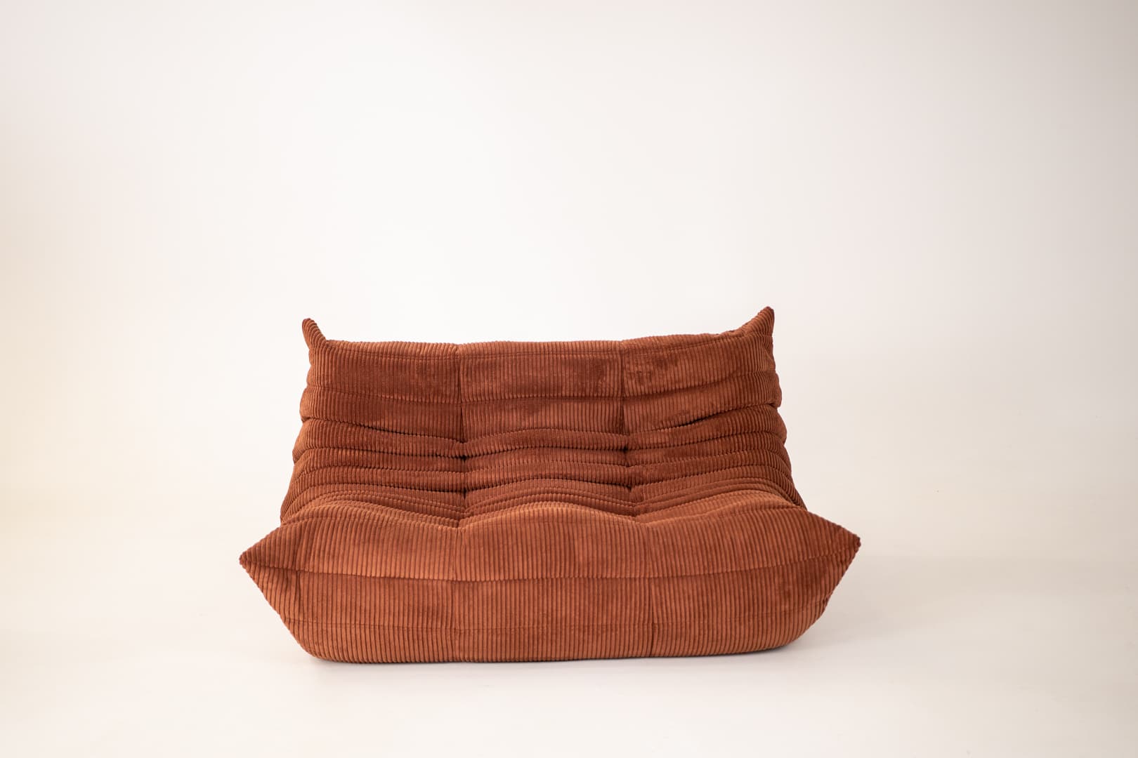 Sofa Togo dwuosobowa, cord umber - 297715
