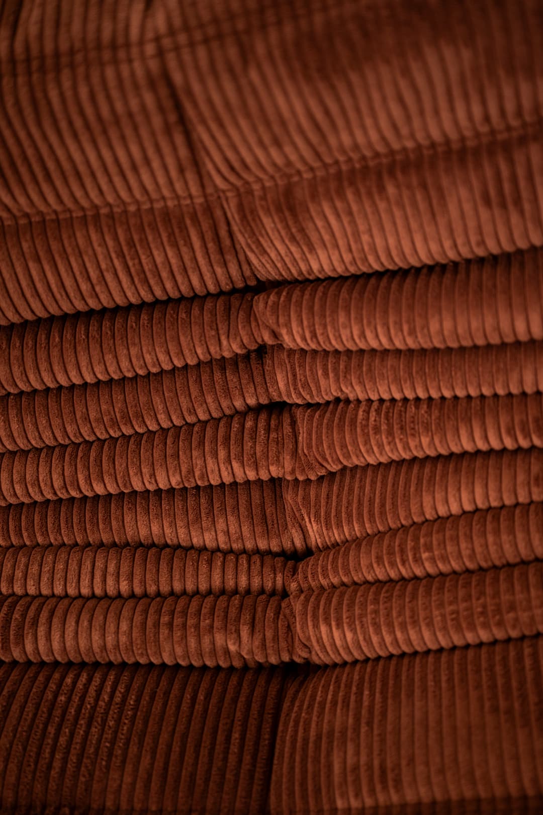 Fotel wypoczynkowy Togo, cord umber - 297760