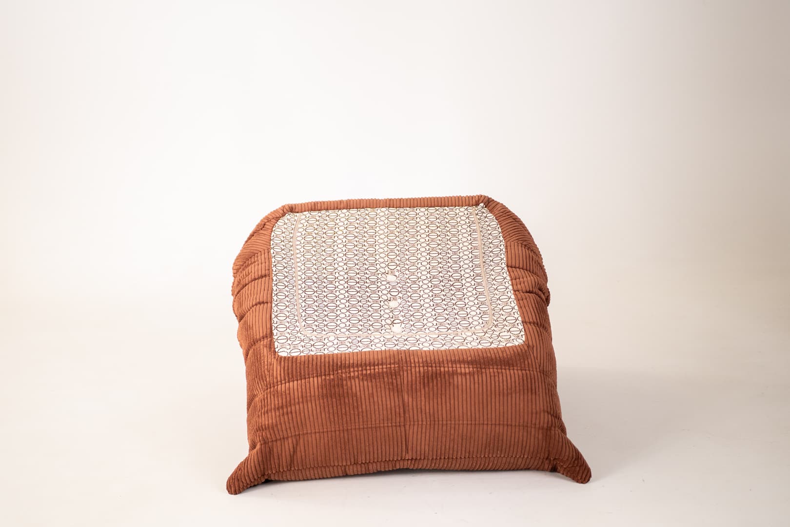 Fotel wypoczynkowy Togo, cord umber - 297757