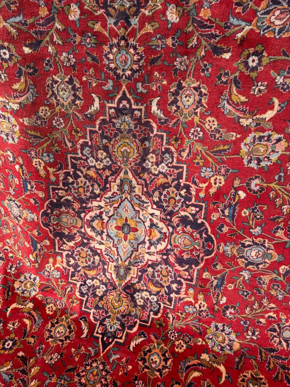 Dywan Keshan, 400x280 cm, multikolor, wełna, Iran - 298046