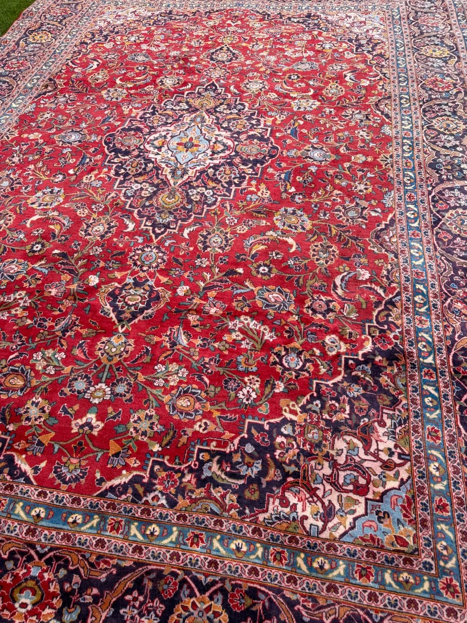 Dywan Keshan, 400x280 cm, multikolor, wełna, Iran - 298054