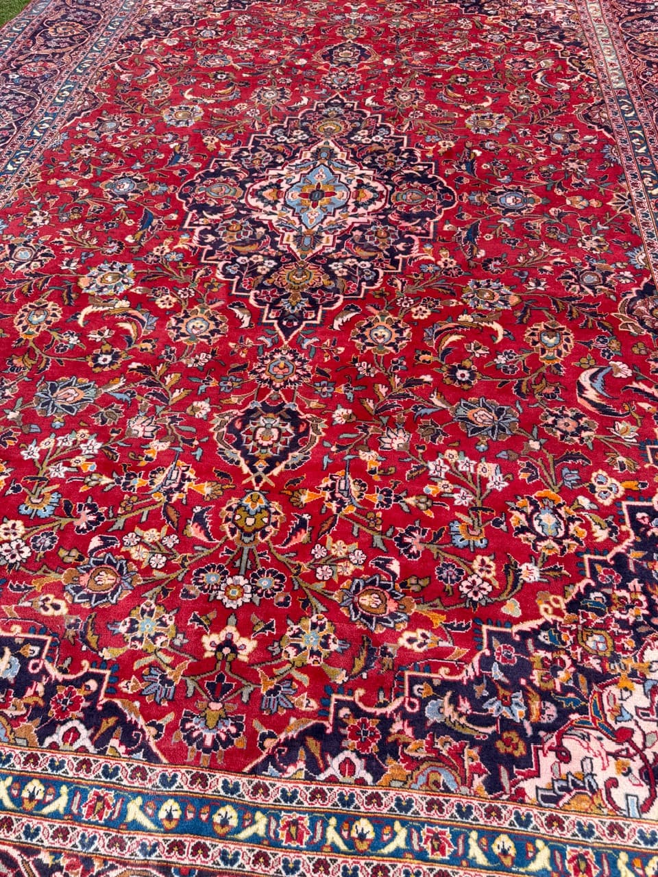 Dywan Keshan, 400x280 cm, multikolor, wełna, Iran - 298051