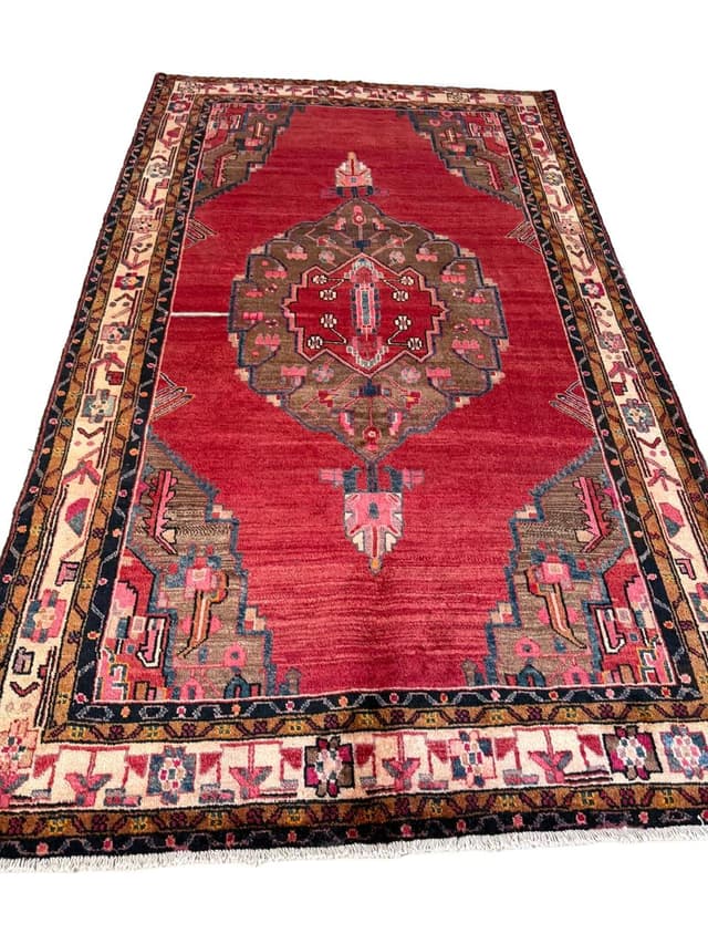 Dywan Hamadan, 300x175 cm, multikolor, wełna, Iran - WYMIARY