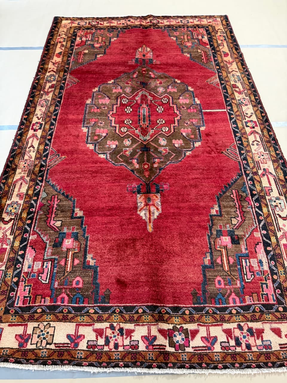 Dywan Hamadan, 300x175 cm, multikolor, wełna, Iran - 298260