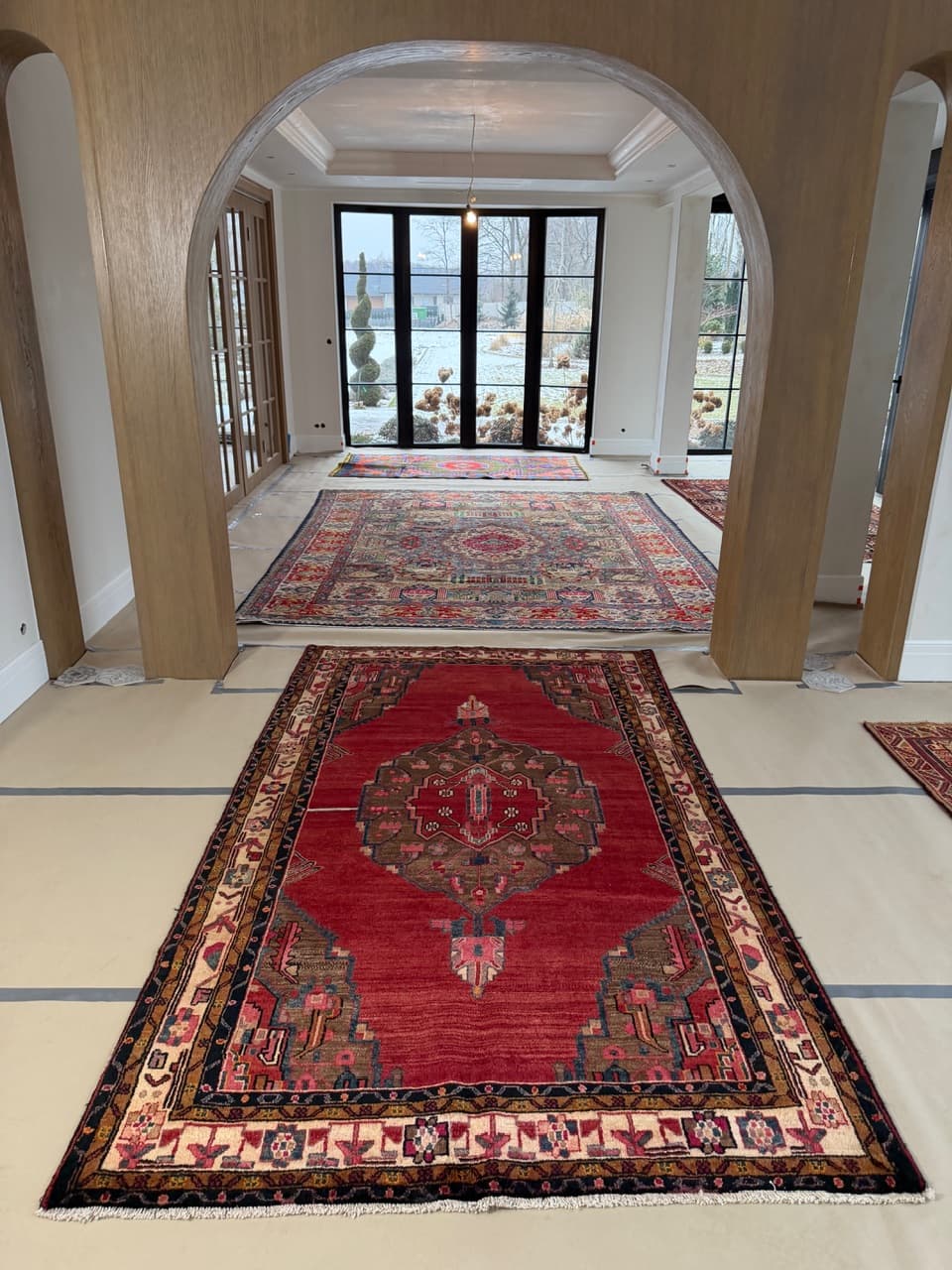 Dywan Hamadan, 300x175 cm, multikolor, wełna, Iran - 298262