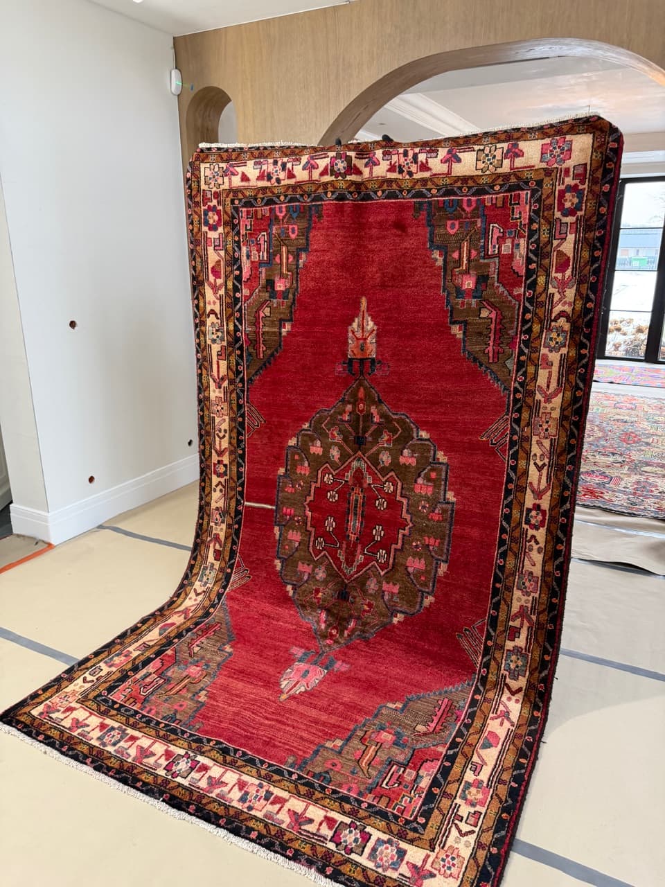 Dywan Hamadan, 300x175 cm, multikolor, wełna, Iran - 298259