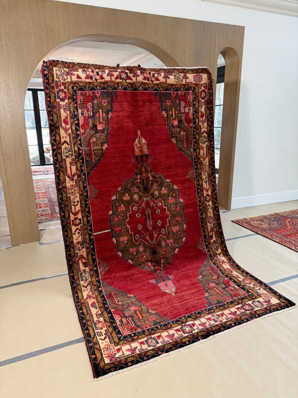 Dywan Hamadan, 300x175 cm, multikolor, wełna, Iran - 298255