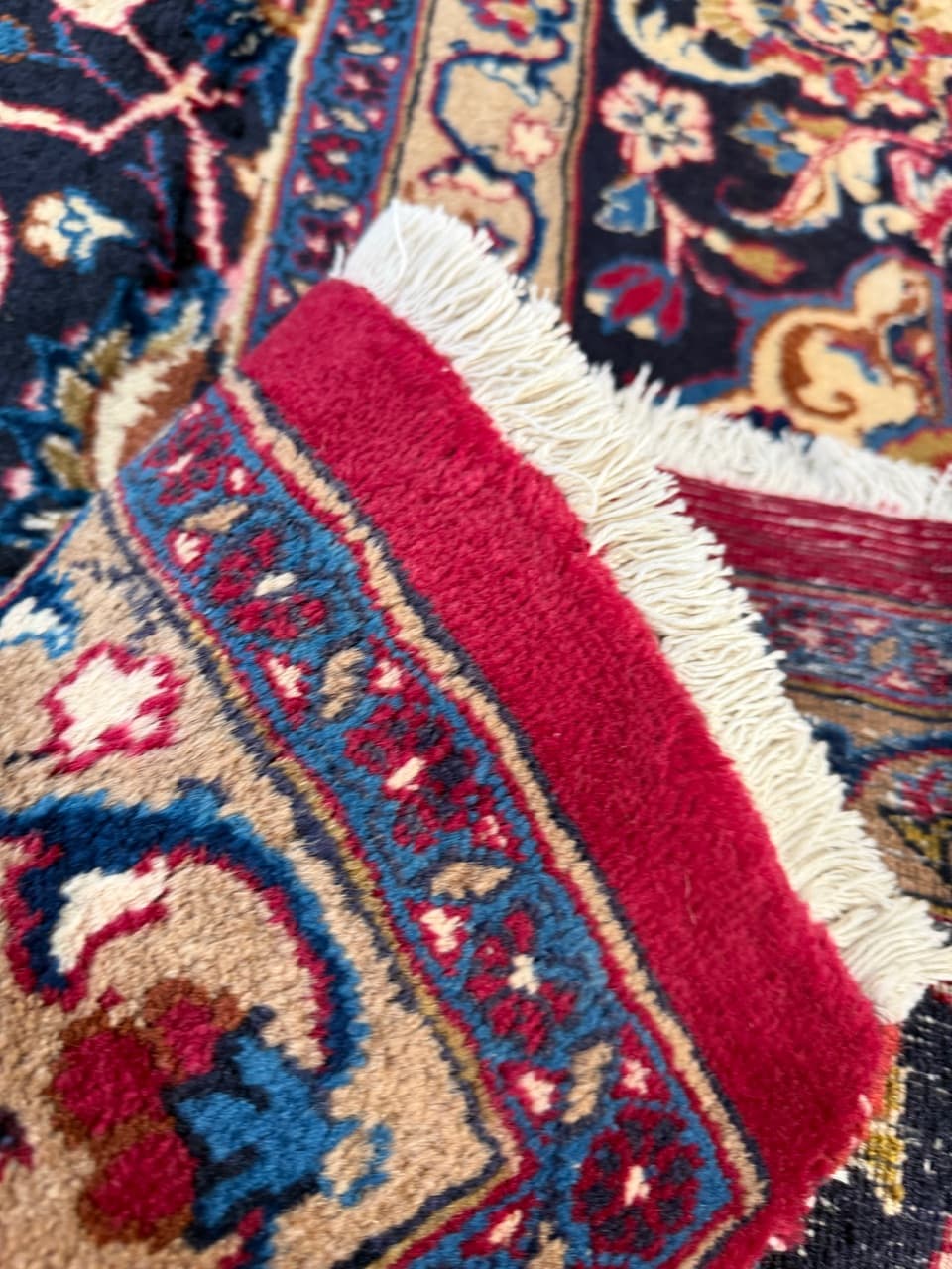 Dywan Mesched, 390x290 cm, czerwony, wełna, Iran - 298278