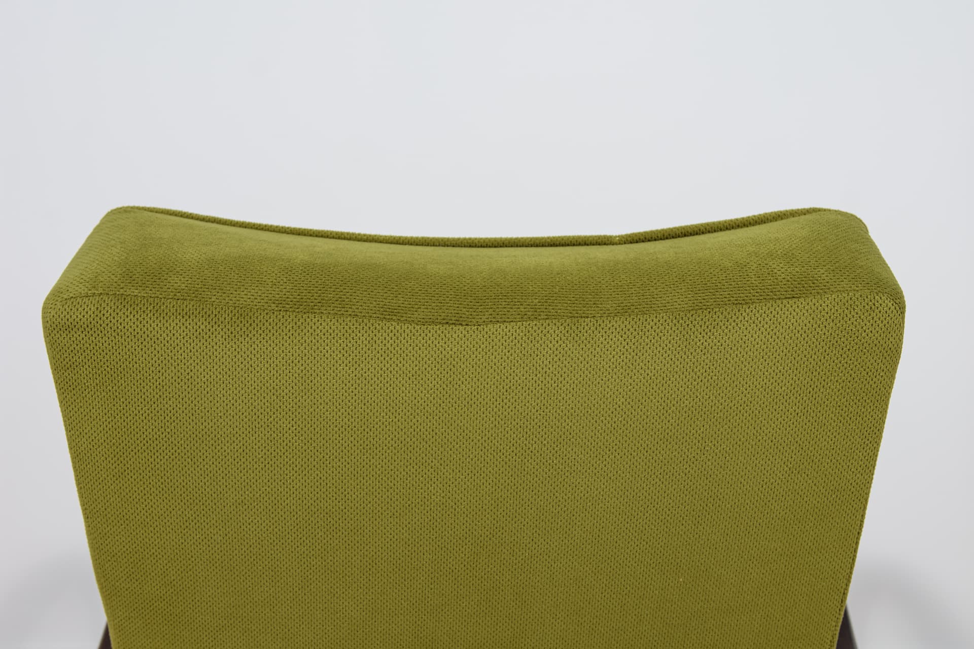 Armchair H-269, green, brown beech, by J. Halabala, Czechoslovakia, 1930s. - 298374