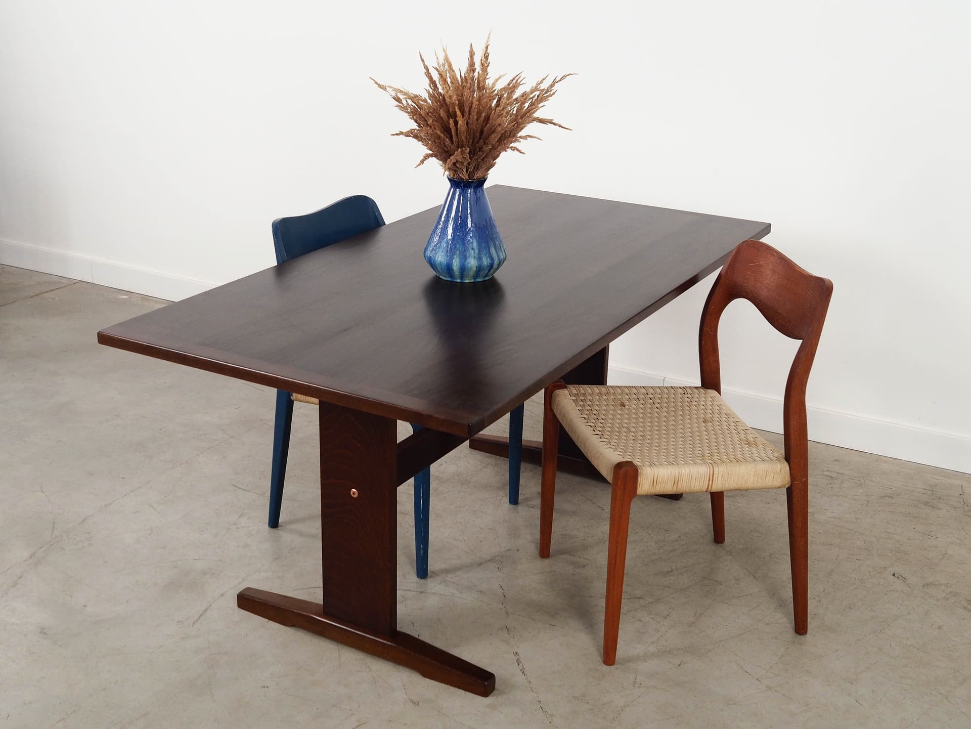 Stół, dąb brązowy, Farstrup Møbler, Dania, lata 70. - 298384